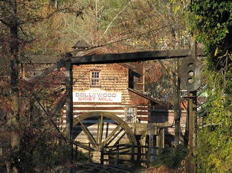 Dollywood Grist Mill Working Grist Mill In Dollywood Theme Flickr