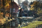 Wassermühle an der Klosterruine Hude Foto & Bild | architektur ...