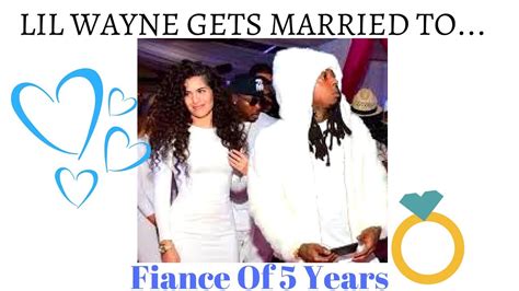 Lil Wayne Gets Married To Long Time Gf Dhea Youtube