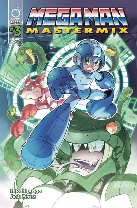 Mega Man Mastermix 3 Ariga Cover Fresh Comics
