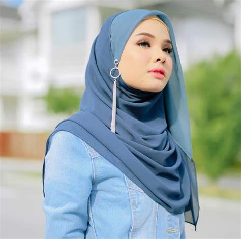 7 Cara Pakai Tudung Bawal Simple Tapi Cantik Yang Terkini Tcermy