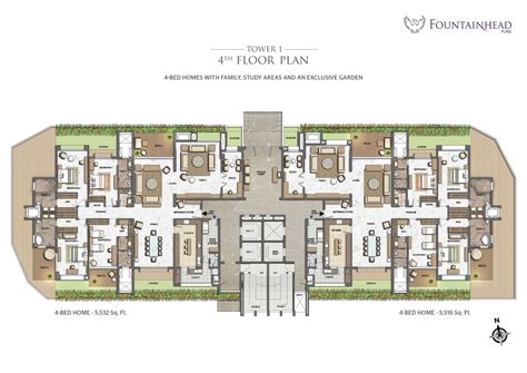 4 Bhk Luxury Apartment Plans Apartment Post