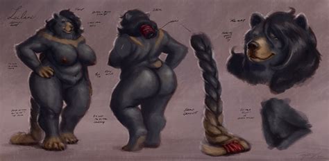 Rule 34 Absurd Res Anthro Ass Big Breasts Big Butt Black Bear Breasts Brown Bear Chubby Female