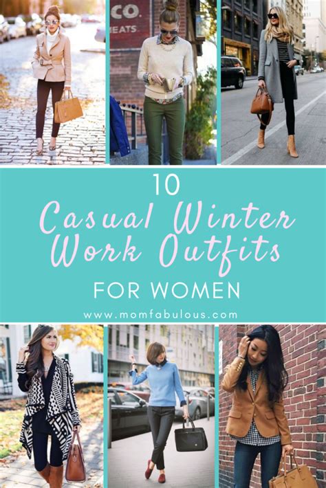 10 Casual Winter Work Outfits For Women Mom Fabulous