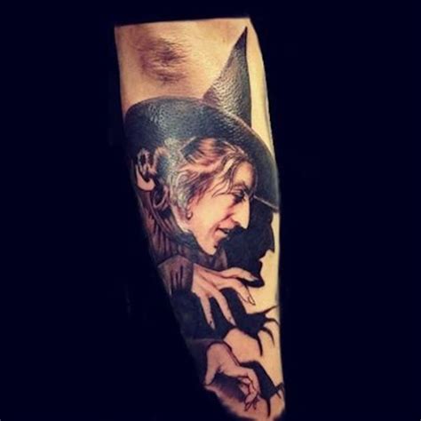 18 Classic Witch Tattoos To Steal Your Breath Away Entertainmentmesh