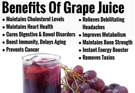 7 Impressive Benefits Of Grape Juice You Must To Know My Health Only