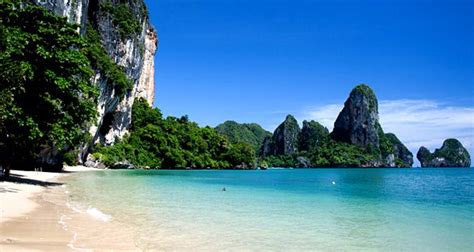 Railay Beach In Krabi Thailand Travel Information