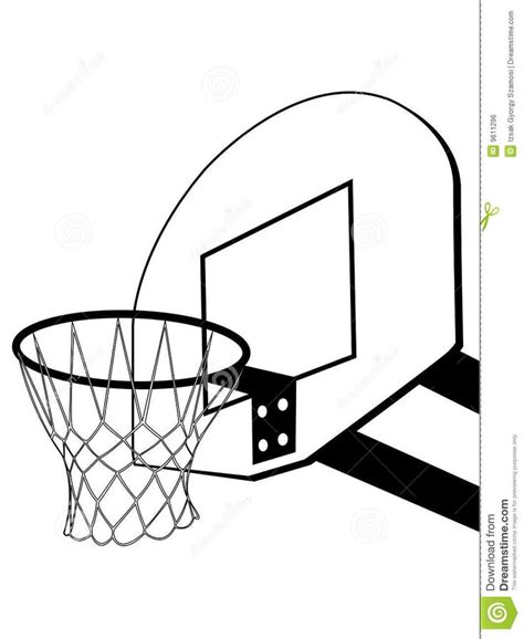 Basketball Hoop Drawing At Getdrawings Free Download