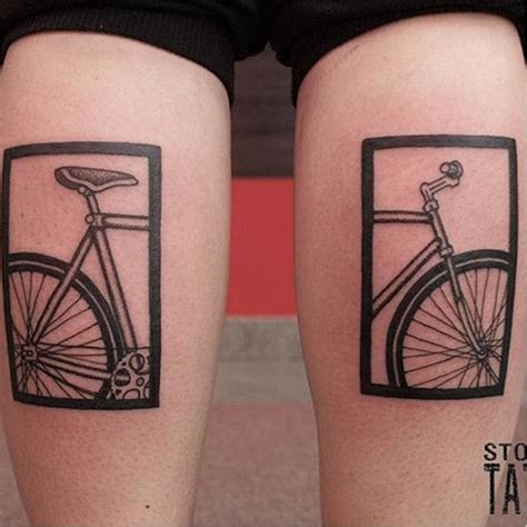 Selecionamos 90 Bike Tattoo Para Você Se Inspirar Veja Bike Dica