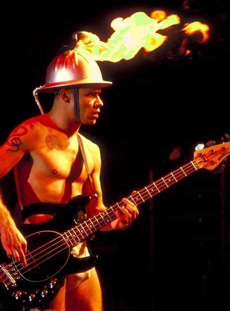 Flea At Lollapalooza 1992 Bass Player For The Red Hot Chili Peppers
