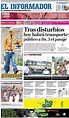 Periódico El Informador (Venezuela). Periódicos de Venezuela. Edición ...