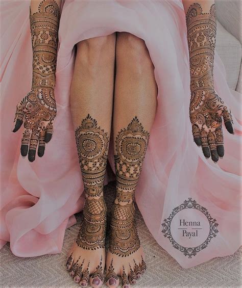 187 Henna Mehndi Designs For Indian Brides ★★★★rish Agarwal★★★★ Best
