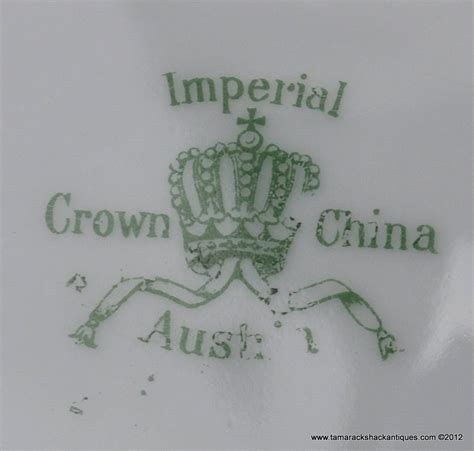 lot of 8 imperial crown china dinner plates austria rose swag gilded marked tamarack shack