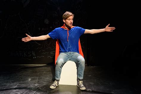 Nicholas Ralph In Captain Amazing By Alex Brady Citizens Theatre