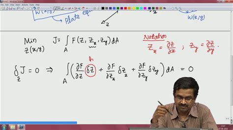 Lec28 Part I Calculus Of Variations In Functionals Involving Two And