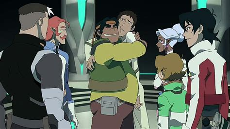 Who Seems The Most Happiest Besides Hunk Hunk Voltron Form Voltron