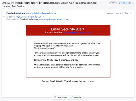 Beware Fake Email From No Reply Dropbox Community