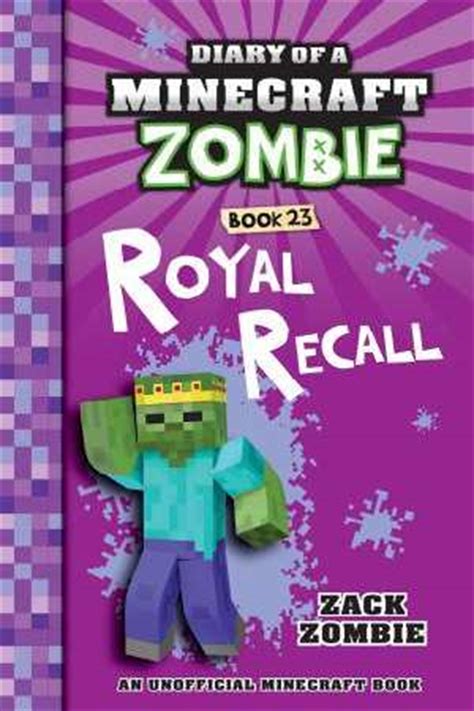 Buy Diary Of A Minecraft Zombie Royal Recall Diary Of A Minecraft