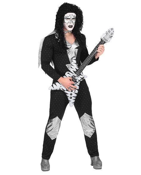Heavy Metal Rock Star Costume For Halloween Karneval Universe