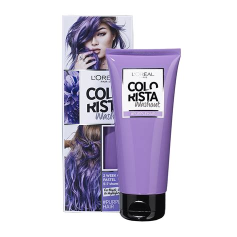 Shop with afterpay on eligible items. L'Oréal Paris Colorista Washout Purple Hair 80ml - Feelunique