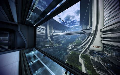Video Games Science Fiction Mass Effect 3 Citadel Mass Hospital Hd
