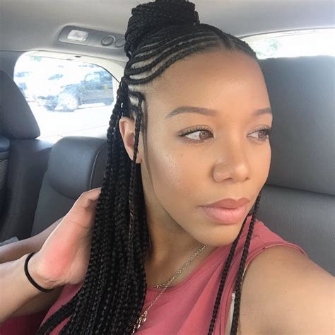 Braid hairstyles with weave are versatile and the styles that can be created are endless. 14 Fulani Braids Styles to Try Out Soon - Loud In Naija
