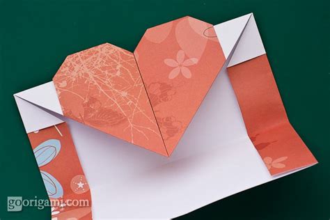 Origami Heart Envelope By Eric Strand Go Origami