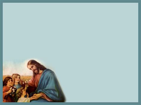 Jesus Christian Background For Powerpoint Templates Ppt
