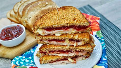 Amazing Air Fryer Turkey Cranberry And Brie Sandwiches