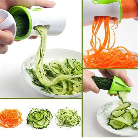 Hot Sale 1 Pc Spiral Funnel Vegetable Grater Abs Stainless Steel Carrot