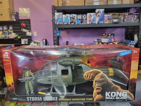 Kong Skull Island Storm Strike Monarch Expedition Team Lanard Toys