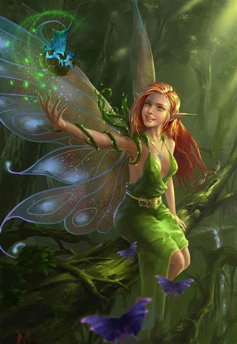 Pin Von Rachel Henson Auf More Fairies Elfen Fantasy Fantasie Feen