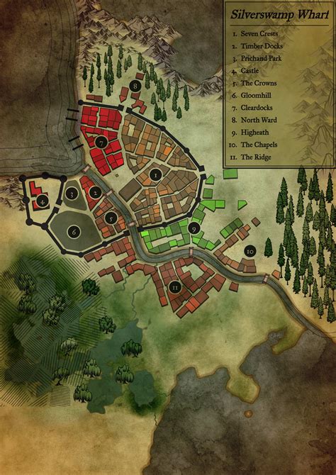 Found A Way To Make Quick Maps With Medieval Fantasy City Generator By