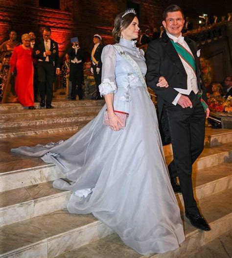 Swedish Royals Attended The 2022 Nobel Prize Banquet At Stockholm City Hall