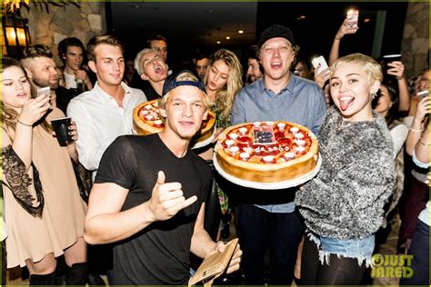 Cody Simpson Parties With Justin Bieber And Miley Cyrus During 18th Birthday Party Photos Photo