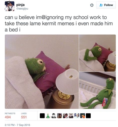 We Found The Creator Of The Sad Kermit Meme And Shes Got A Vault Of Kermit Memes