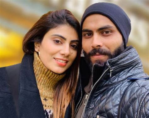 His father, anirudhsinh jadeja, worked as a watchman for a private security agency. Indian cricketer Ravindra Jadeja's wife argued with cops ...