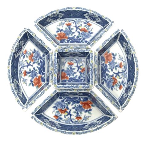 Chinoiserie Hors d'Oeuvres Serving Set | Chinoiserie, Serving set, Decorative accessories