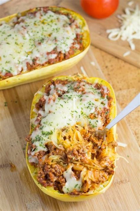 Twice Baked Spaghetti Squash Insanely Good Side Dishes Easy And