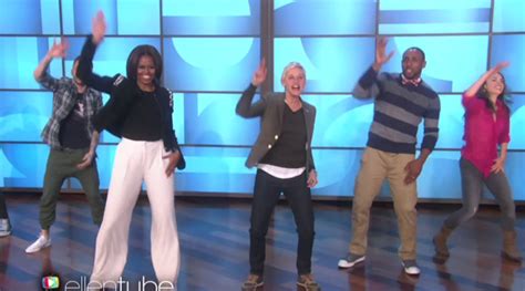 VIRAL VIDEO Michelle Obama Hits The Dance Floor On Brunos Uptown Funk