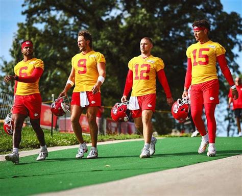 🏈 Chiefs Rookies And Quarterbacks In St Joseph Ahead Of Chiefs Training Camp