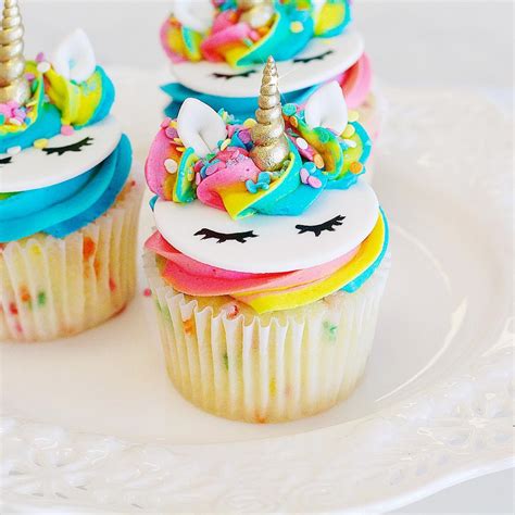Unicorn Cupcake Artfetti Cakes