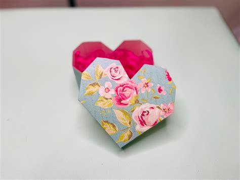 Origami Heart Box Rhomeofcreators