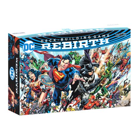 All games movies tv comics tech. DC Comics Deck Building Game: Rebirth | Board Game | Zatu Games UK