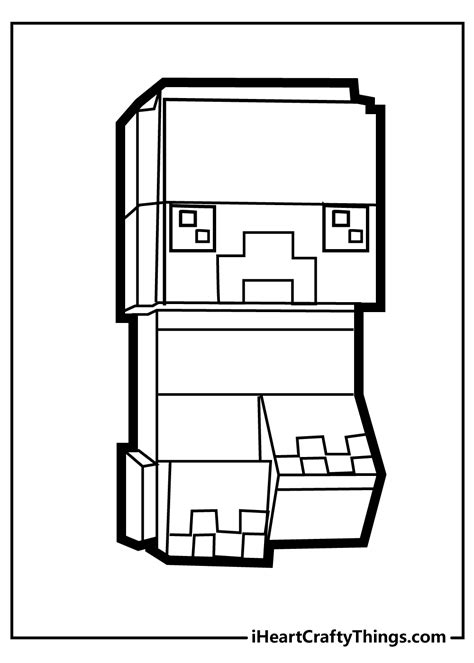 8 Pics Of Minecraft Skydoesminecraft Coloring Pages M
