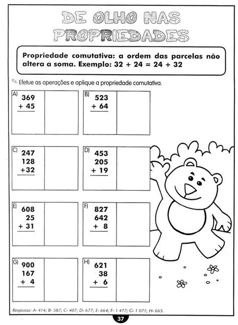 Matematica 5° Ano Atividades ExercÍcios Imprimir Xix Atividades E Desenhos