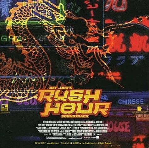 Imported Film Original Soundtrack Cd Def Jams Rush Hour Soundtrack