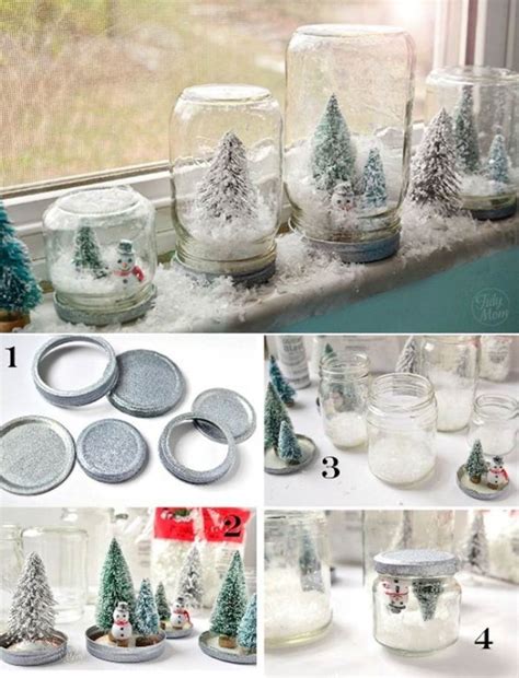 Creative Ideas Diy Waterless Snow Globes For Christmas
