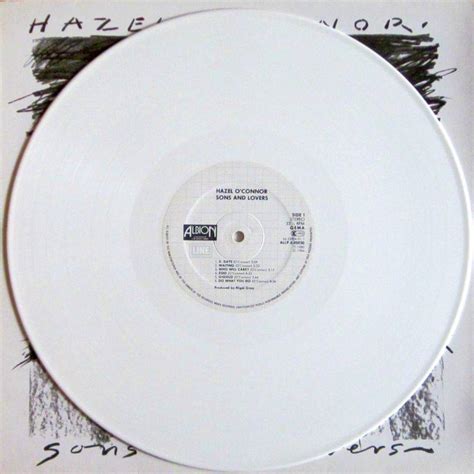 Hazel O Connor Sons And Lovers White Vinyl Albion Lp