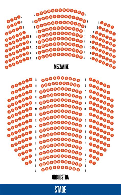 The Hayes Theater Seating Chart By Second Stage Theater Issuu